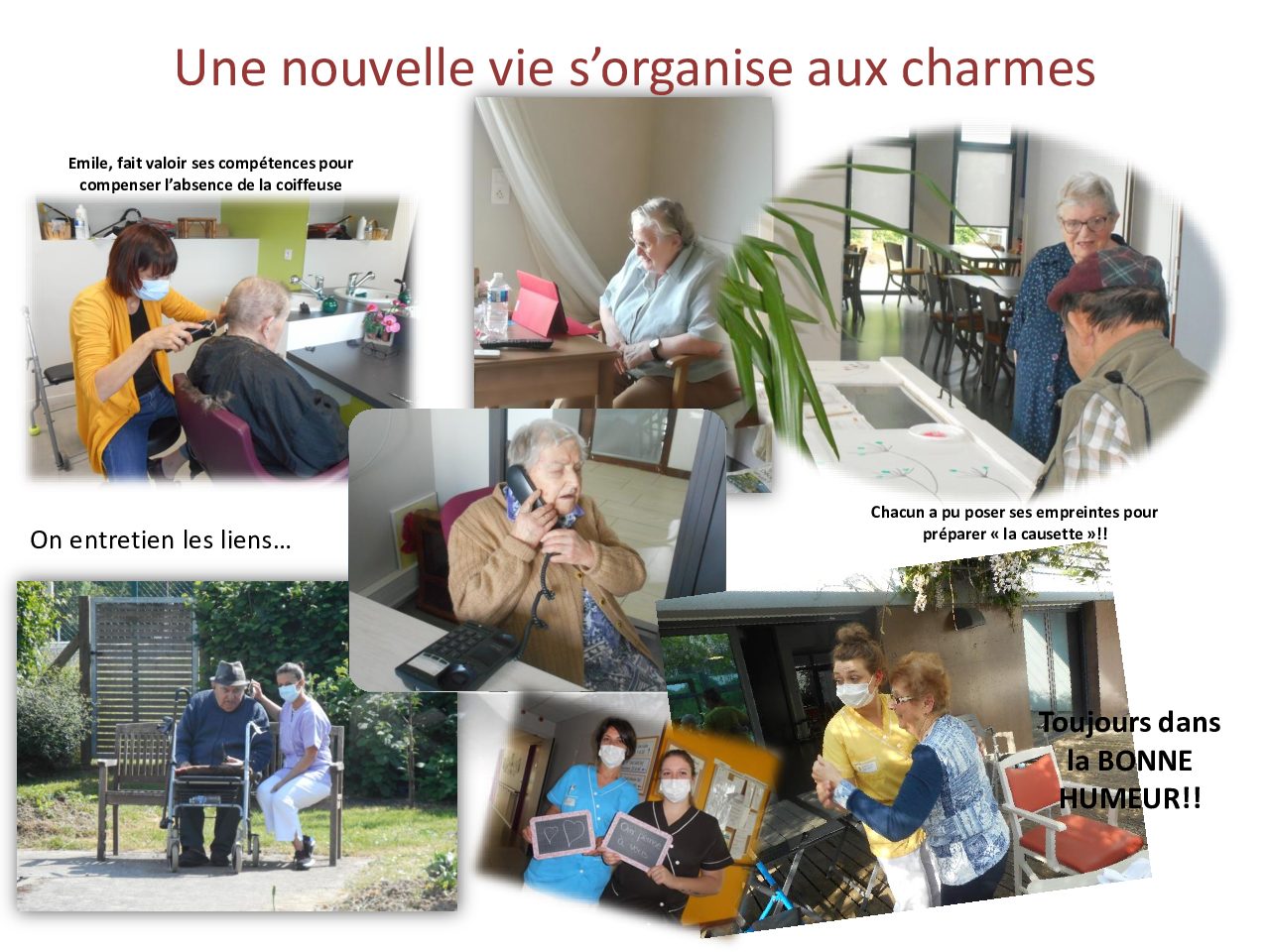Méli Mélo semaine du 11 au15 Mai – Résidence « Les Charmes » – RVO